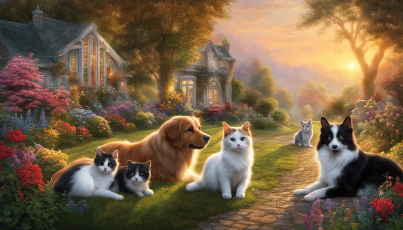 Lazy Pets  by @FREEQ-AI