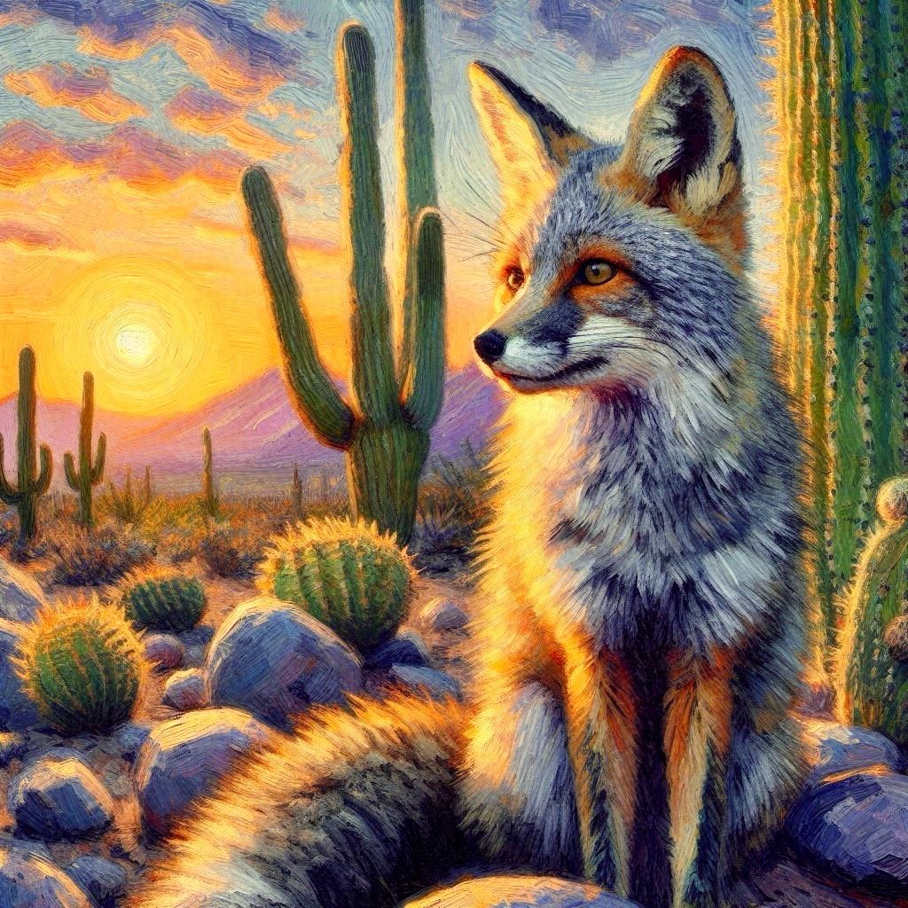 Desert Gray Fox