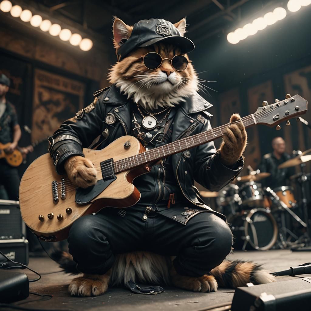 My hobby playing guitar with friends
