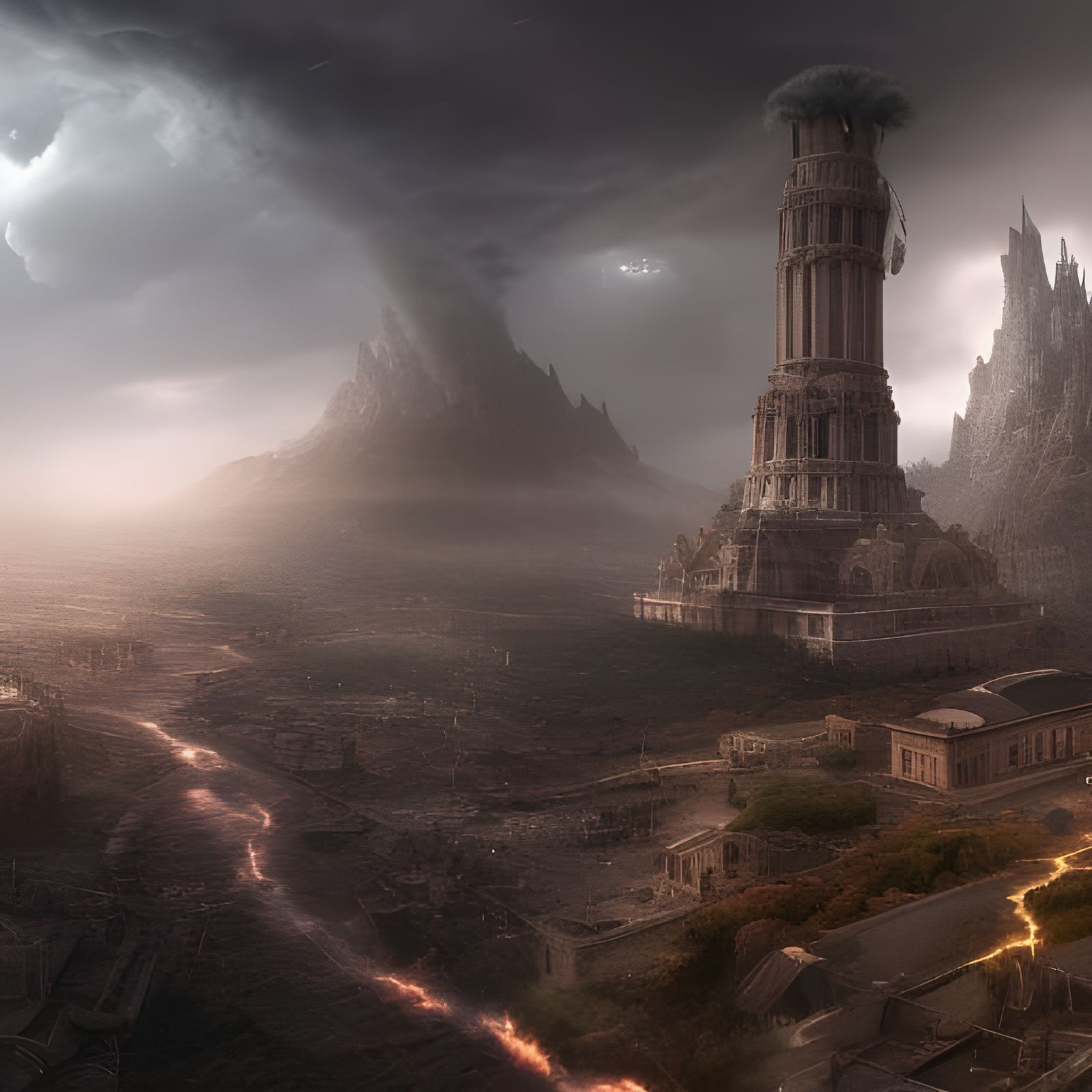 Destruction.. - AI Generated Artwork - NightCafe Creator