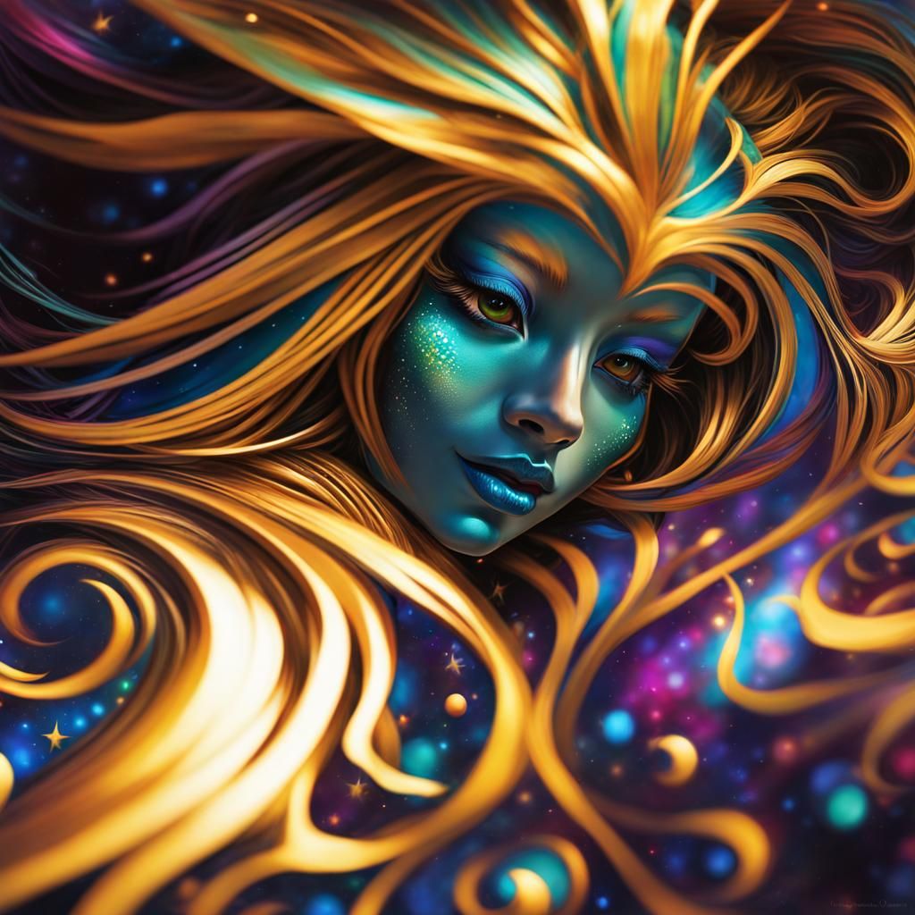 Ringlets  by @Windoula