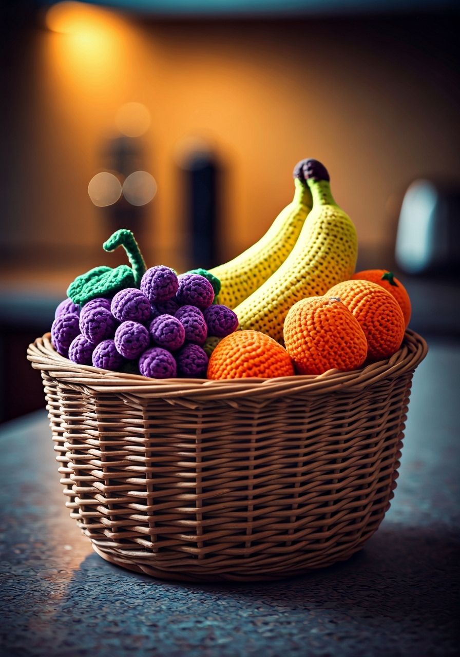 crocheted fruits  by @Tolino