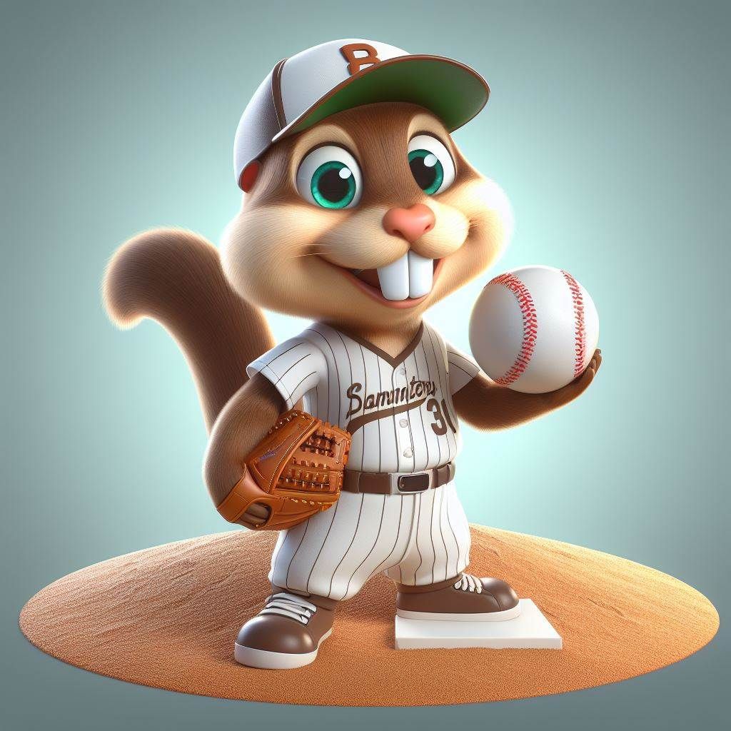 About to serve up a gopher ball!