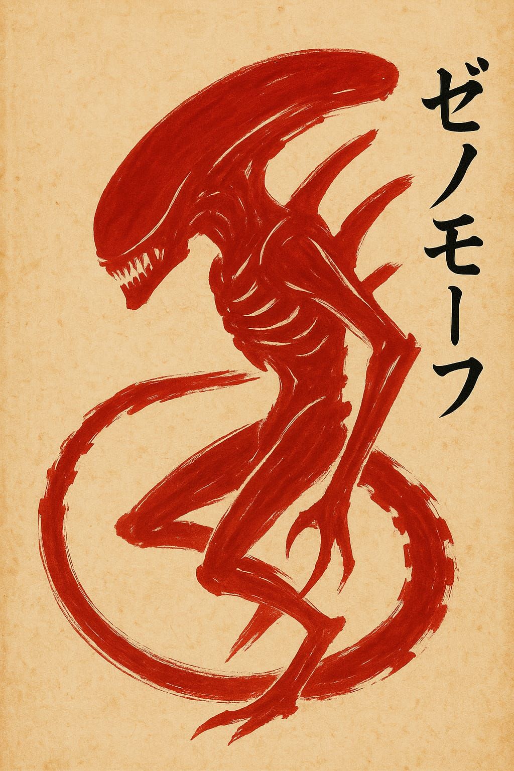 Japanese xenomorph