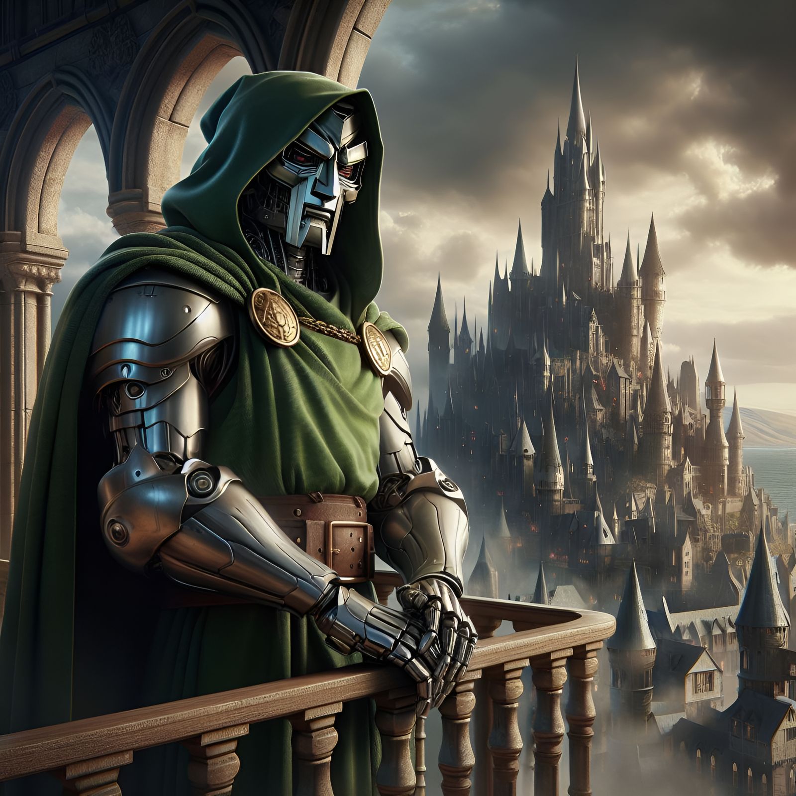 “Pain? That is for lesser men. From this day on I know no pain.“