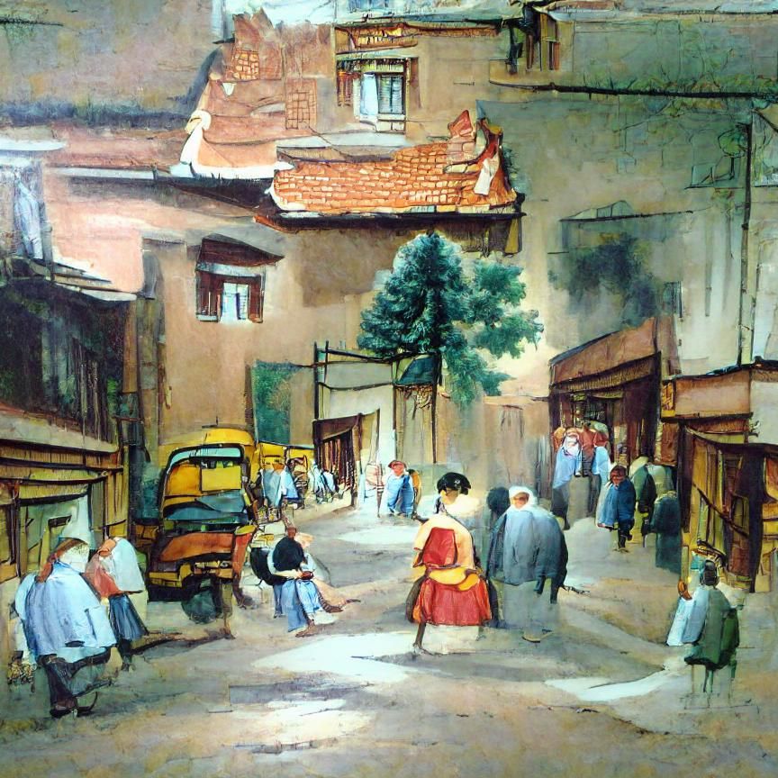 A street scene