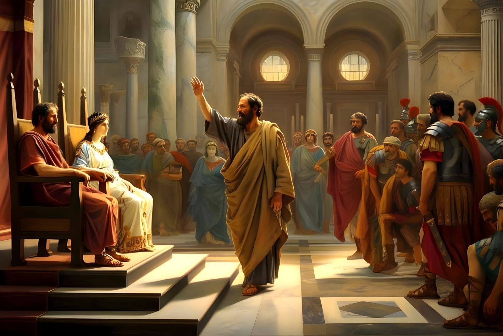 Agrippa said to Paul, “You almost persuade me to become a Christian” Acts 28:26 [NKJV]  by @Gary Murakami