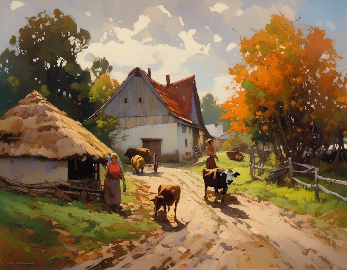 In a Polish village
