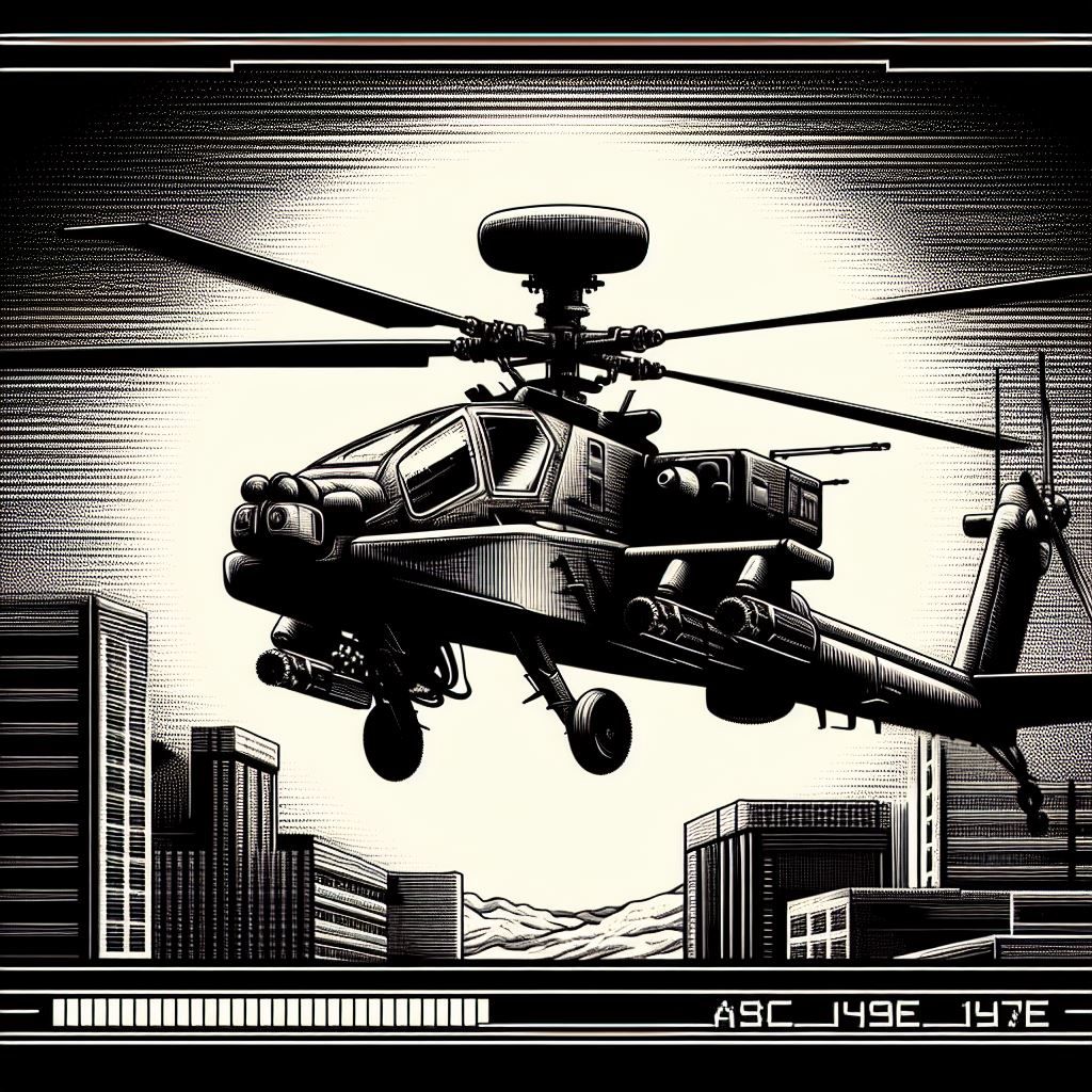 Apache Strike, Macintosh 1987, Silicon Beach Software