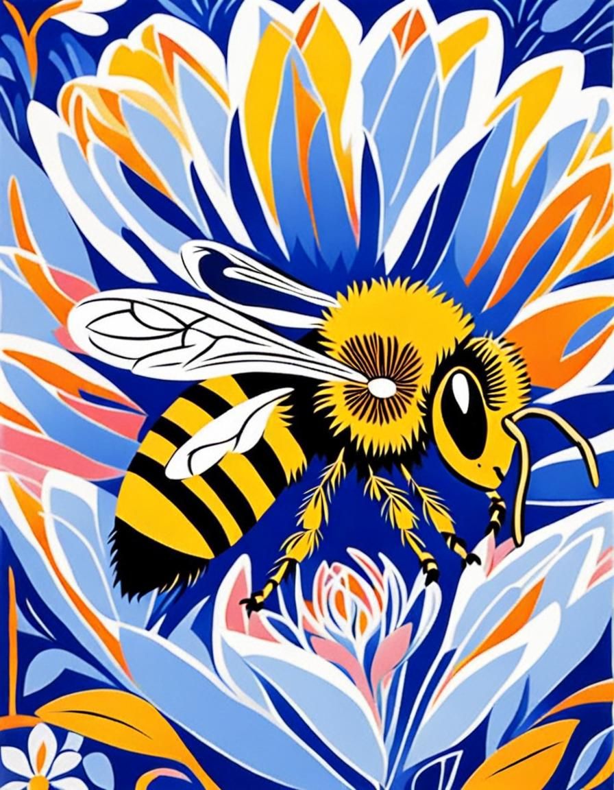 Fluffy Bee