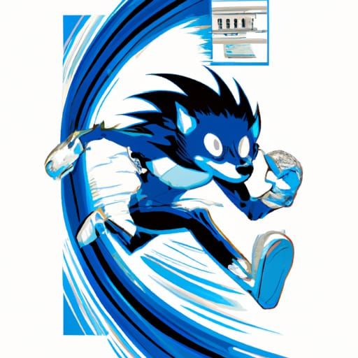 Sonic the Hedgehog - AI Generated Artwork - NightCafe Creator