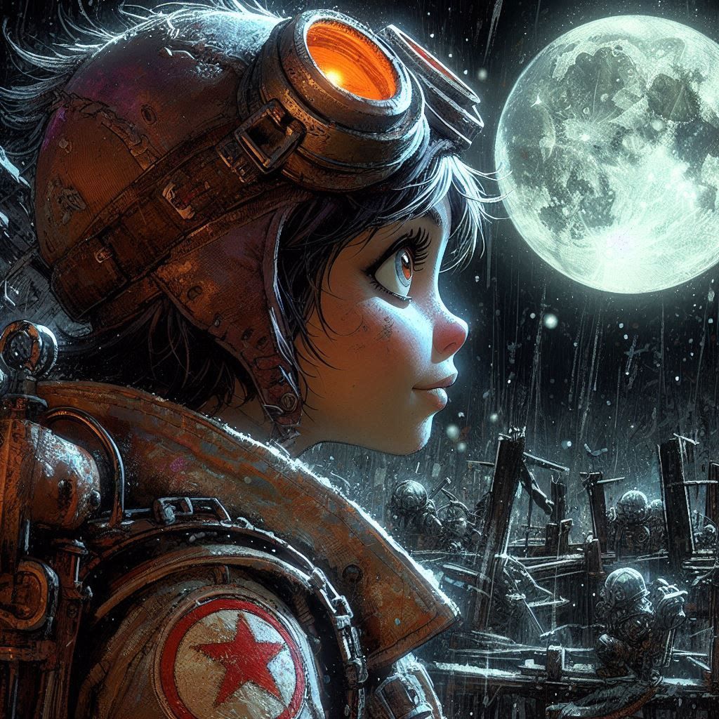 By the light of the magical moon