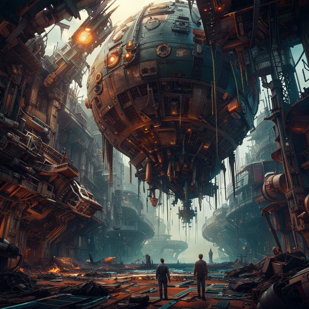 A graveyard of ships