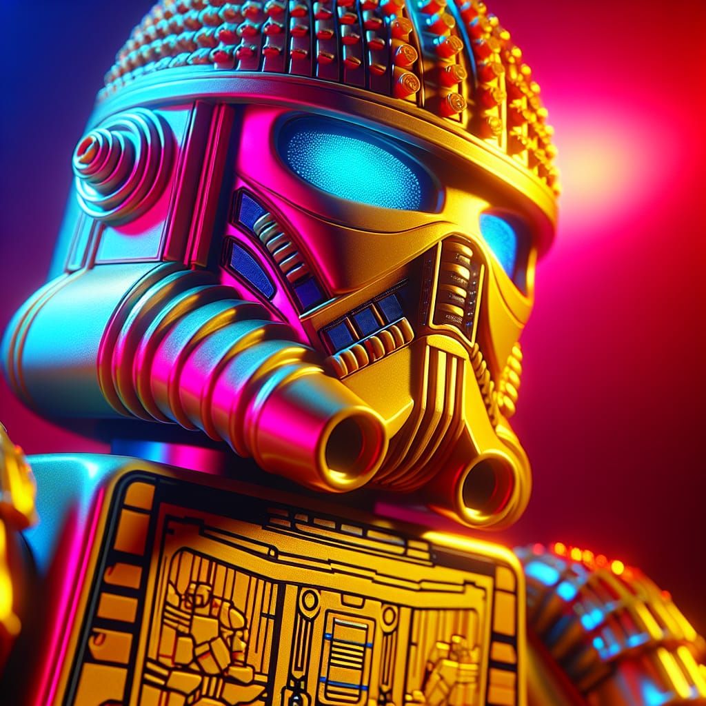 Giant Lego minifigure