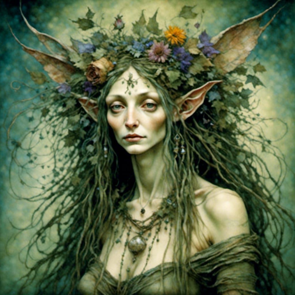 Fairy of the dark forest