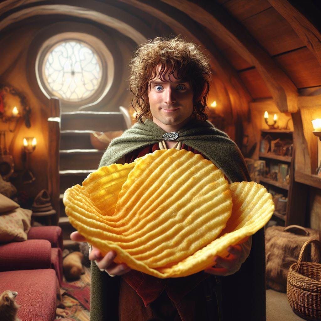 Irresistible Frodo Baggins of Chips