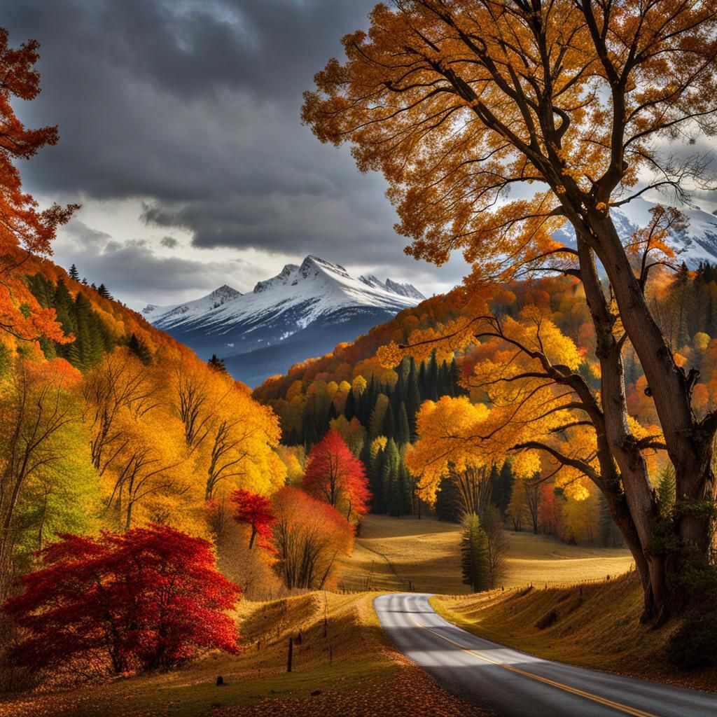 The changing seasons showing the disparity and changes that ...  by @Fredericco