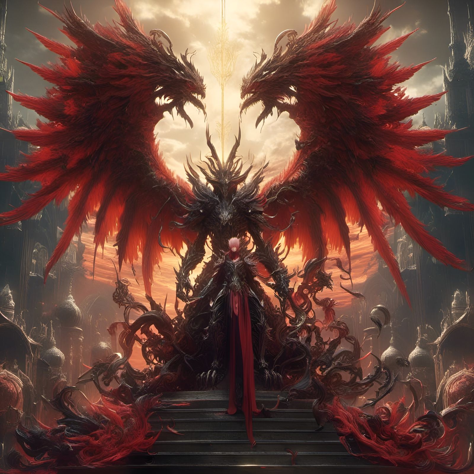 <lora:NTXs-FF-Godz:1.0> Diablos, Final fantasy