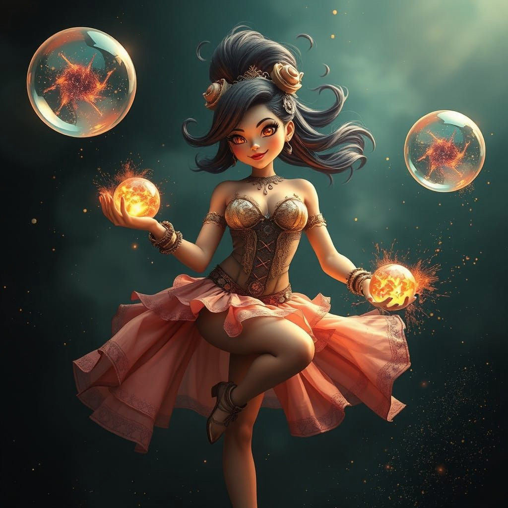 🤹🏻‍♀️🫧🔥🎱🤸‍♀️🩰   by @Sybil Thorn