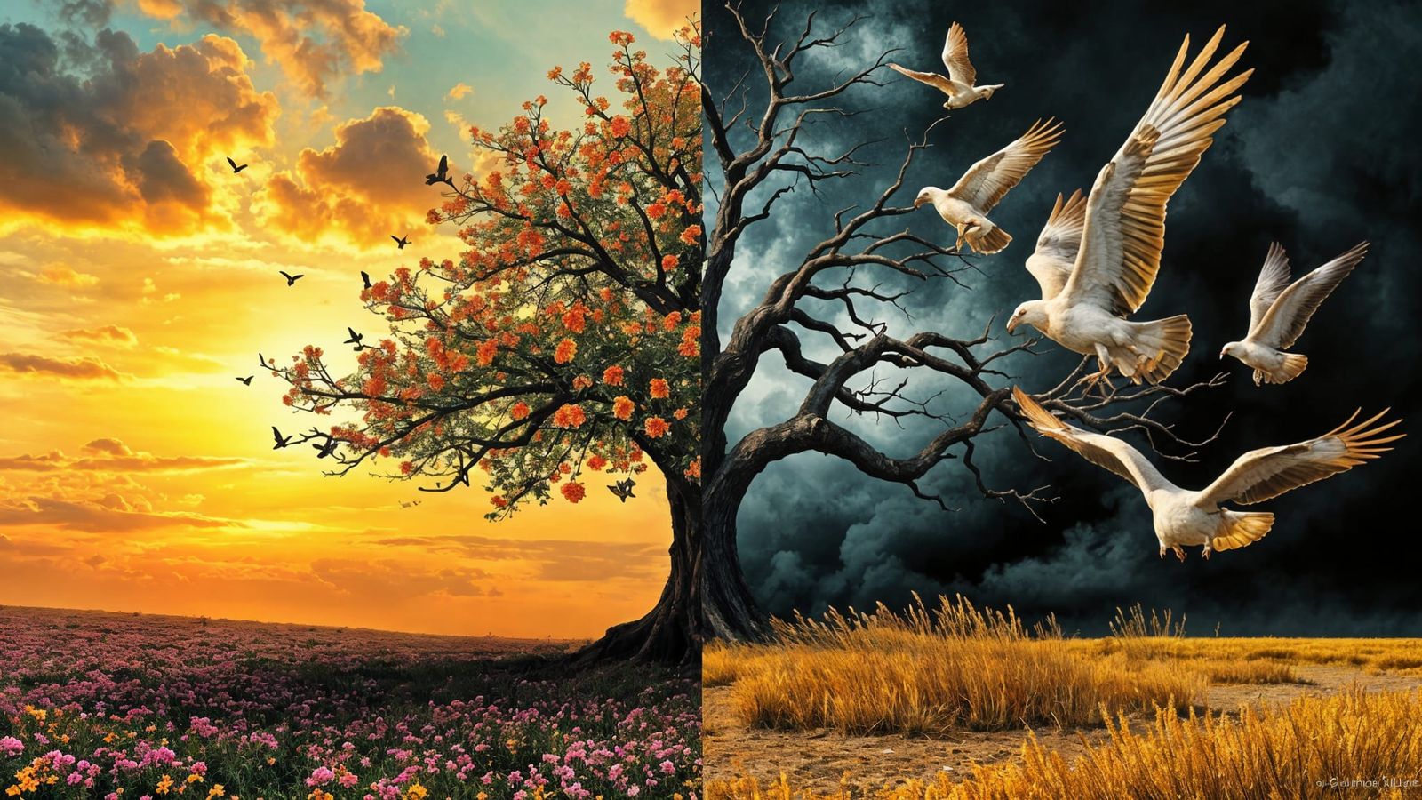 Our choice: Either defend our environment or ignore its demise.  by @Joris