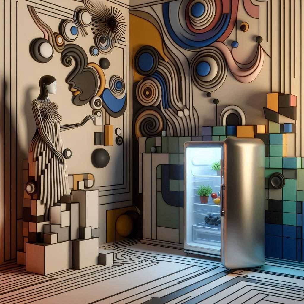 Fridge, Kandinsky style