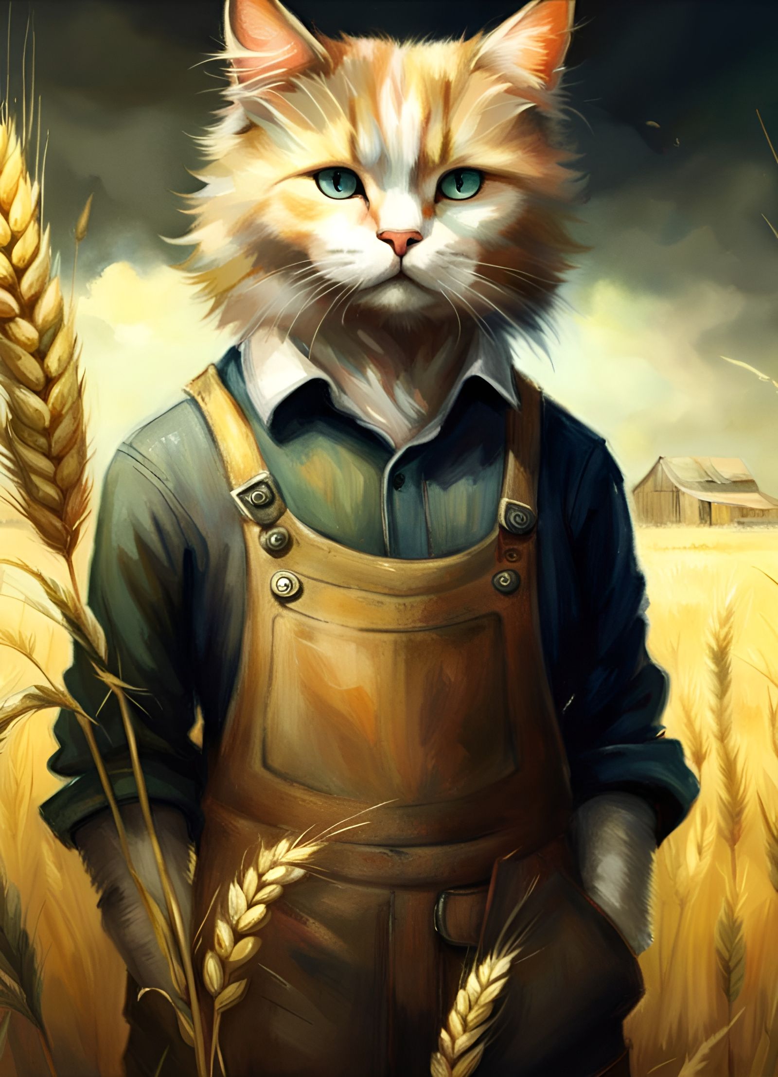 🌾Mr. Whiskers, the wheat farmer🌾  by @Lucas
