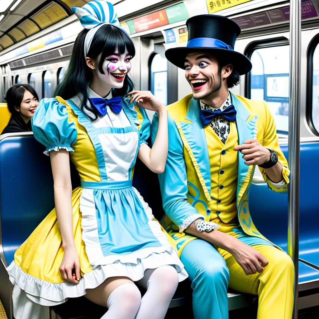Alice in Wonderland Subway Ride