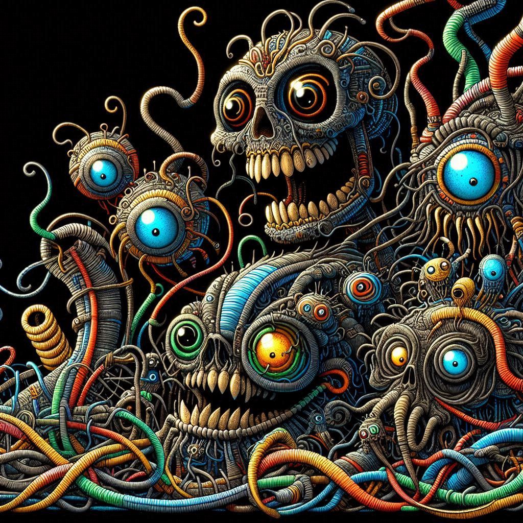 Wired Weird Skulls 💀☠️