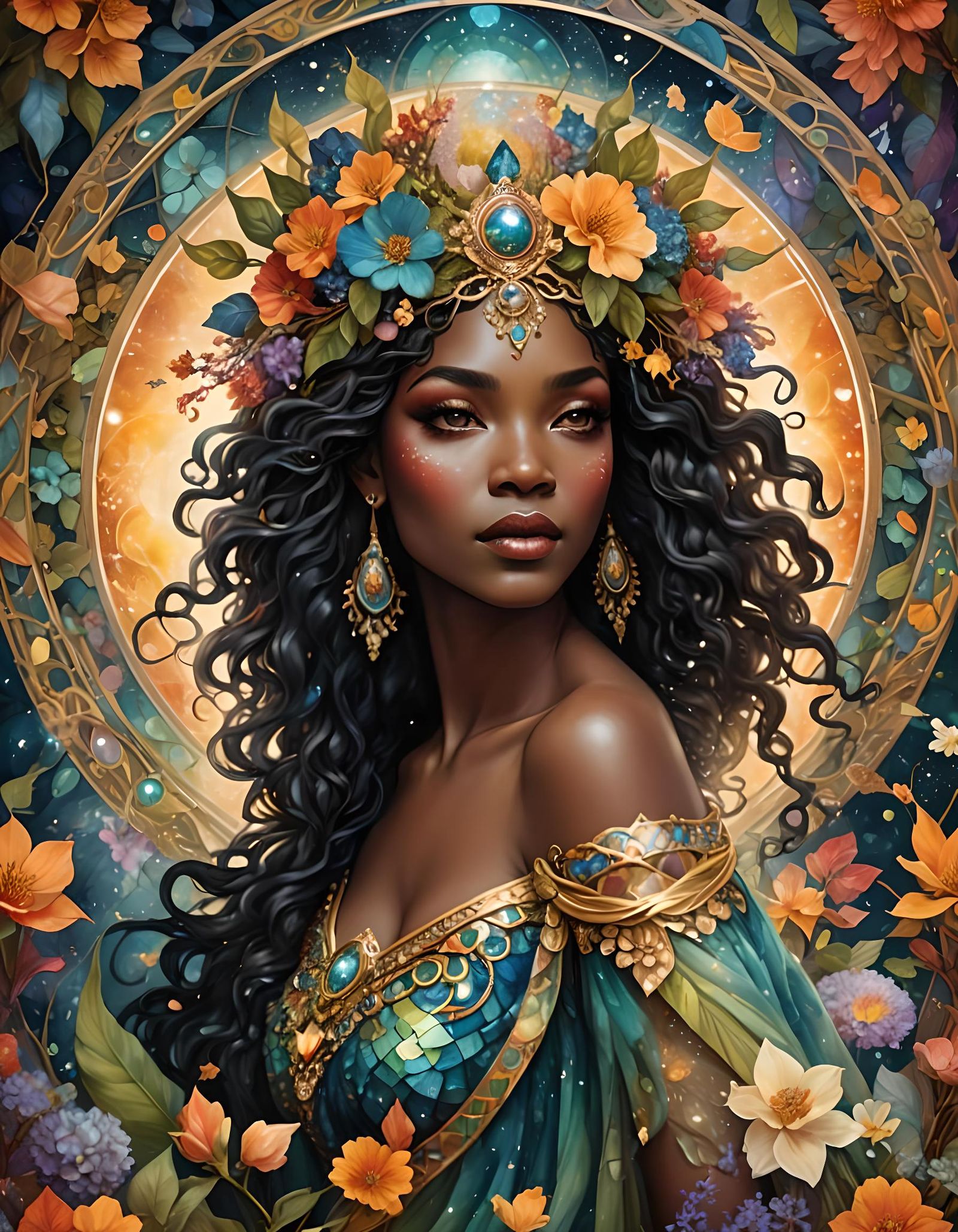 Spring Goddess  by @Chantal-Rose