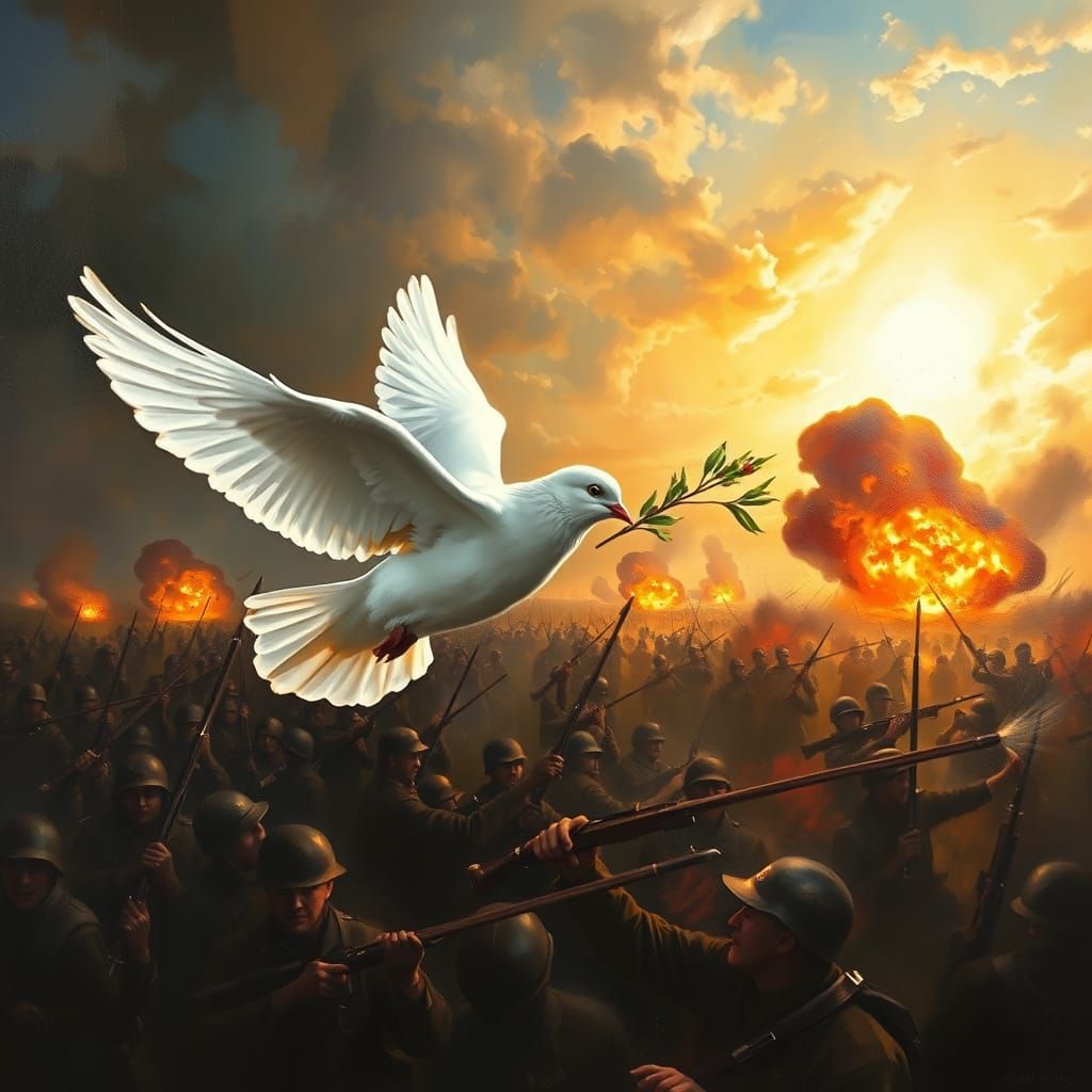 Carrying Peace  by @LoreMakou