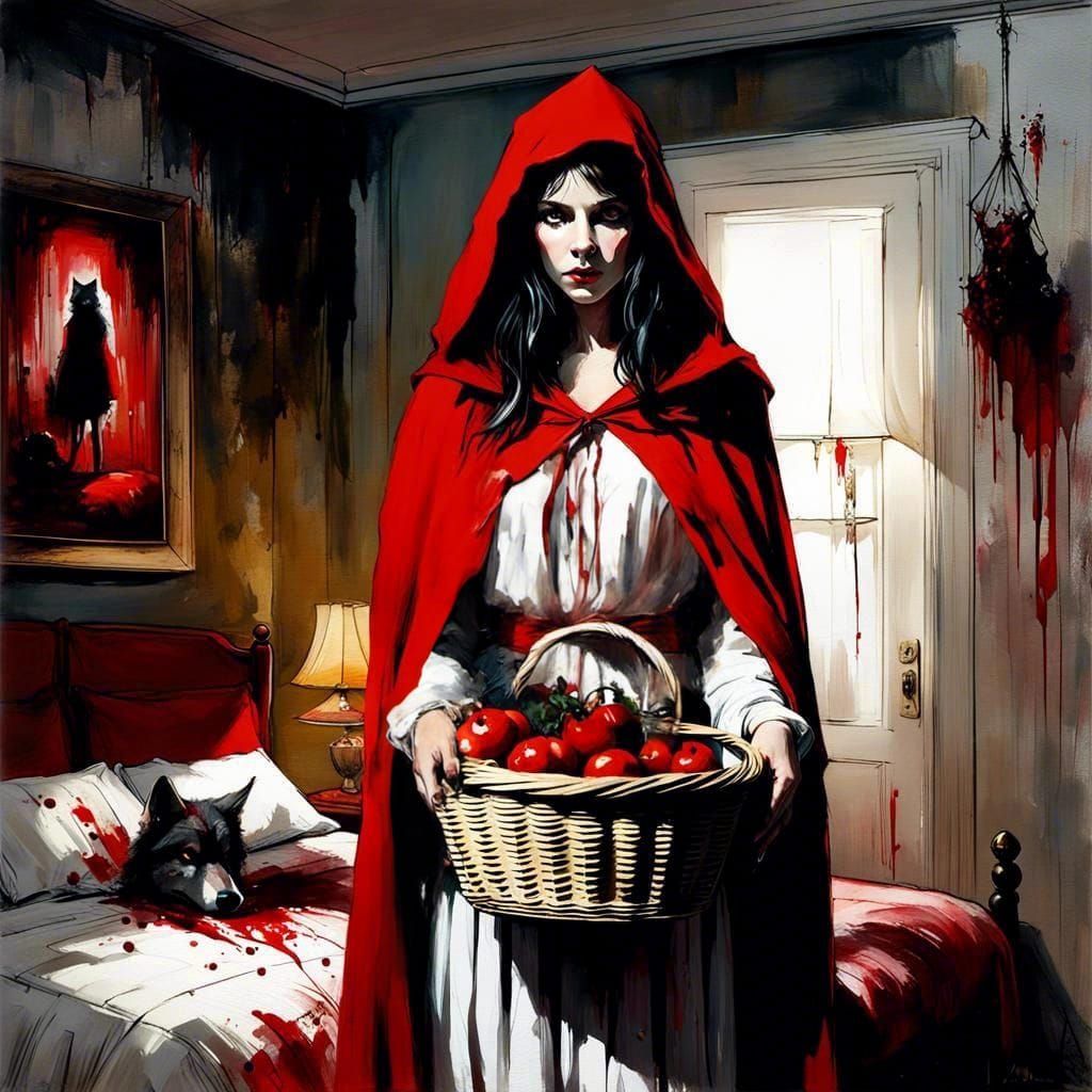 Little Red: The Aftermath  by @Chief_Runs-with-scissors