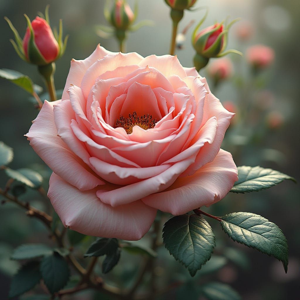Youthful Hasidic Man with Blond Hair and Blue Eyes
