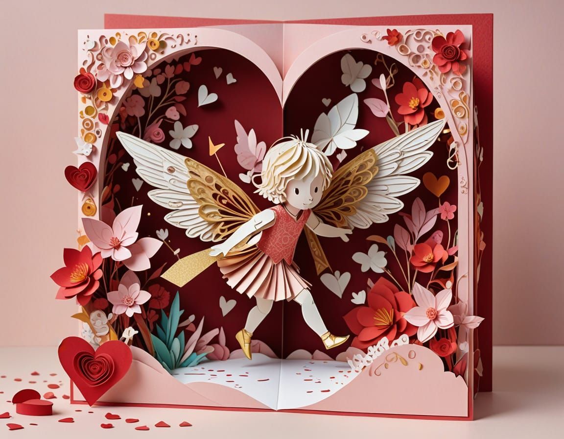 Paper Art  by @AdvanceBegginerAIGenerator