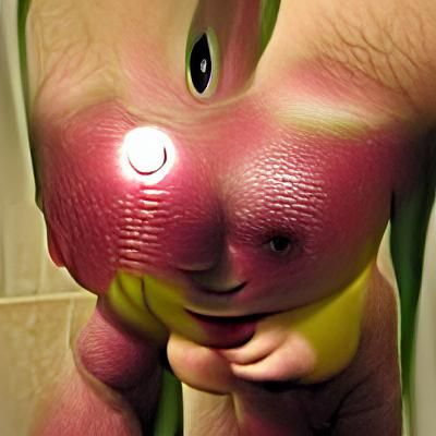slender tubbies flesh light hyperrealism