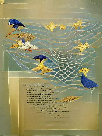 A Thousand Birds Break Free Across the Water (Quilling, Isom...