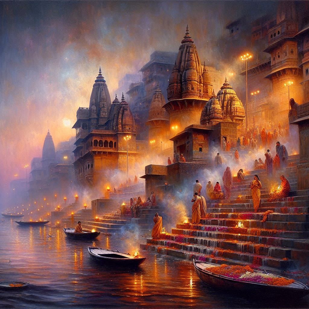 Steps of the Eternal Flame: Varanasi at Dawn