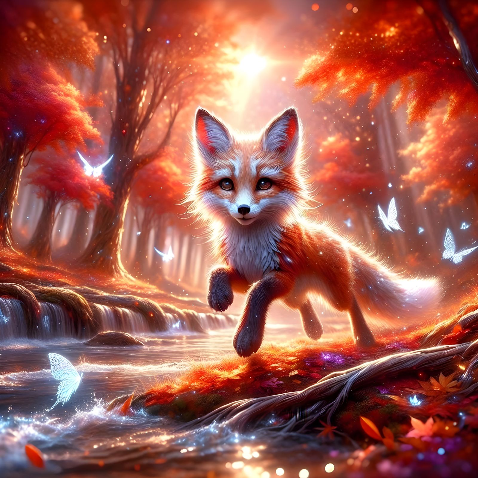 Enchanted Autumnal Forest