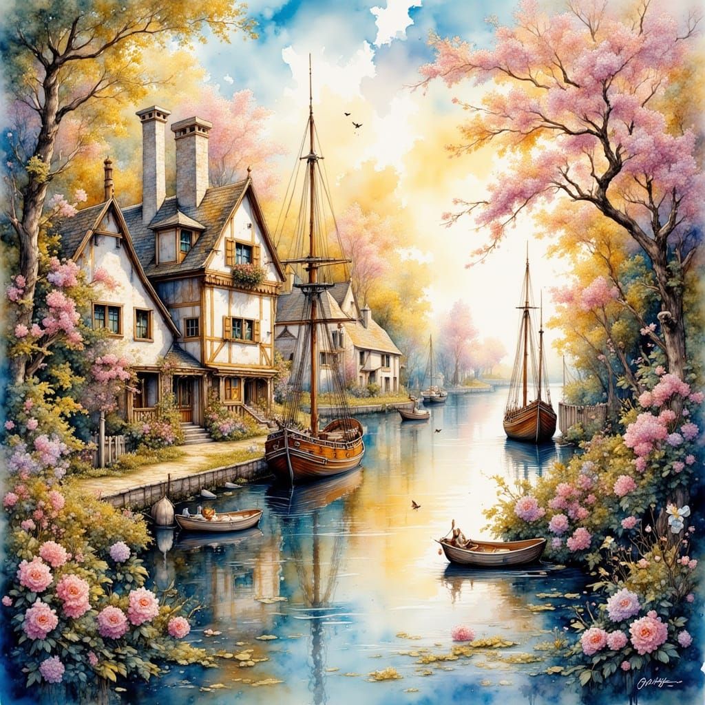 Homefront Harbour  by @Freedomlass