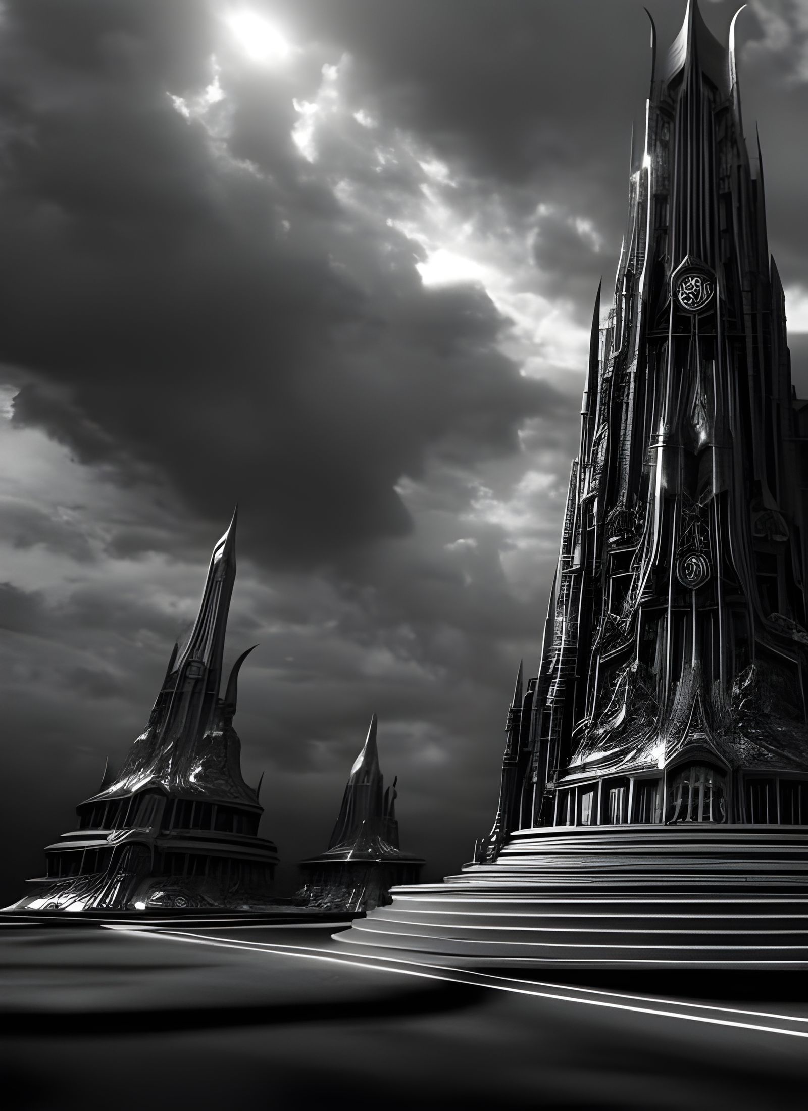 Epic black and white comic book scene,8k resolution concept ...