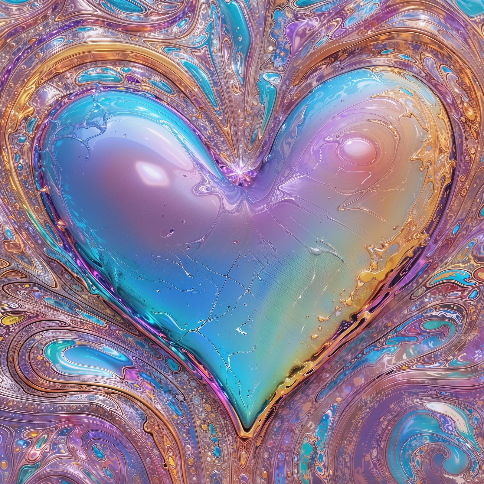 Opalescent Heart