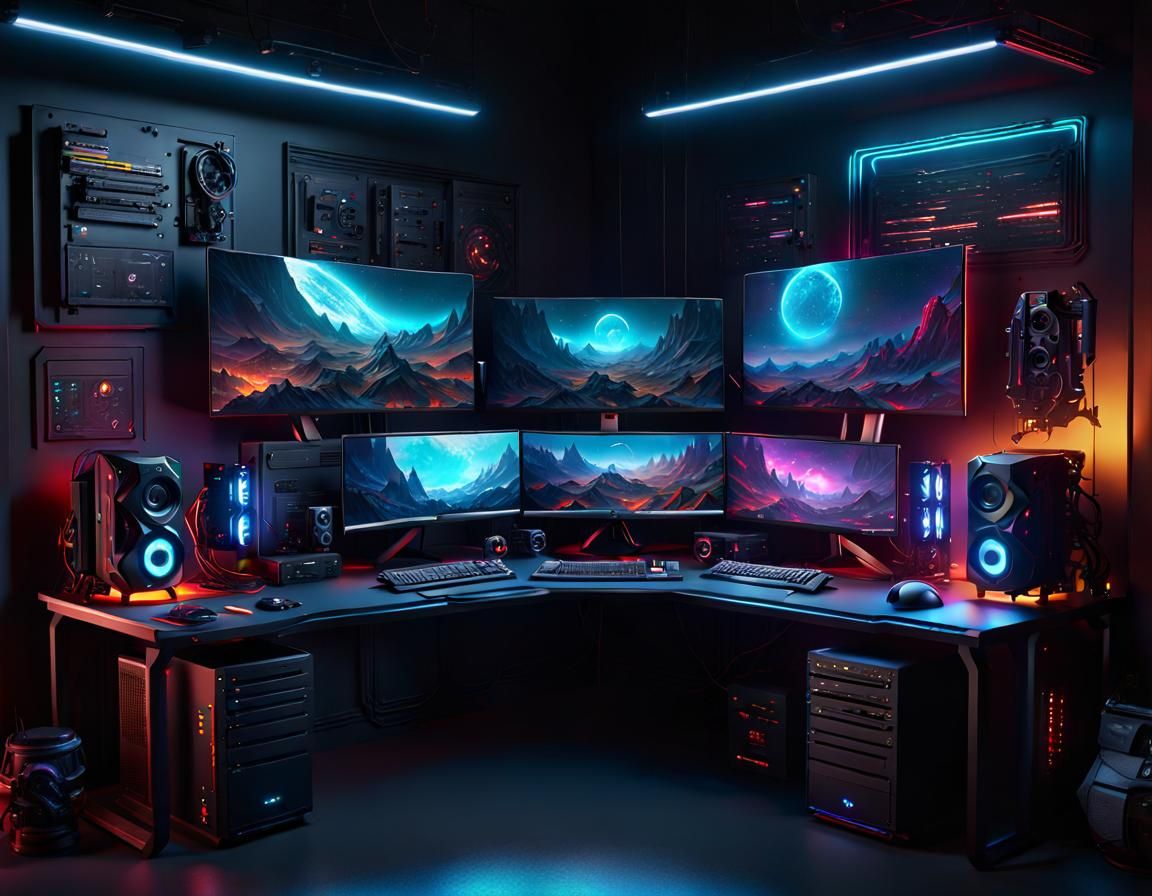 Gaming PC Setup 03