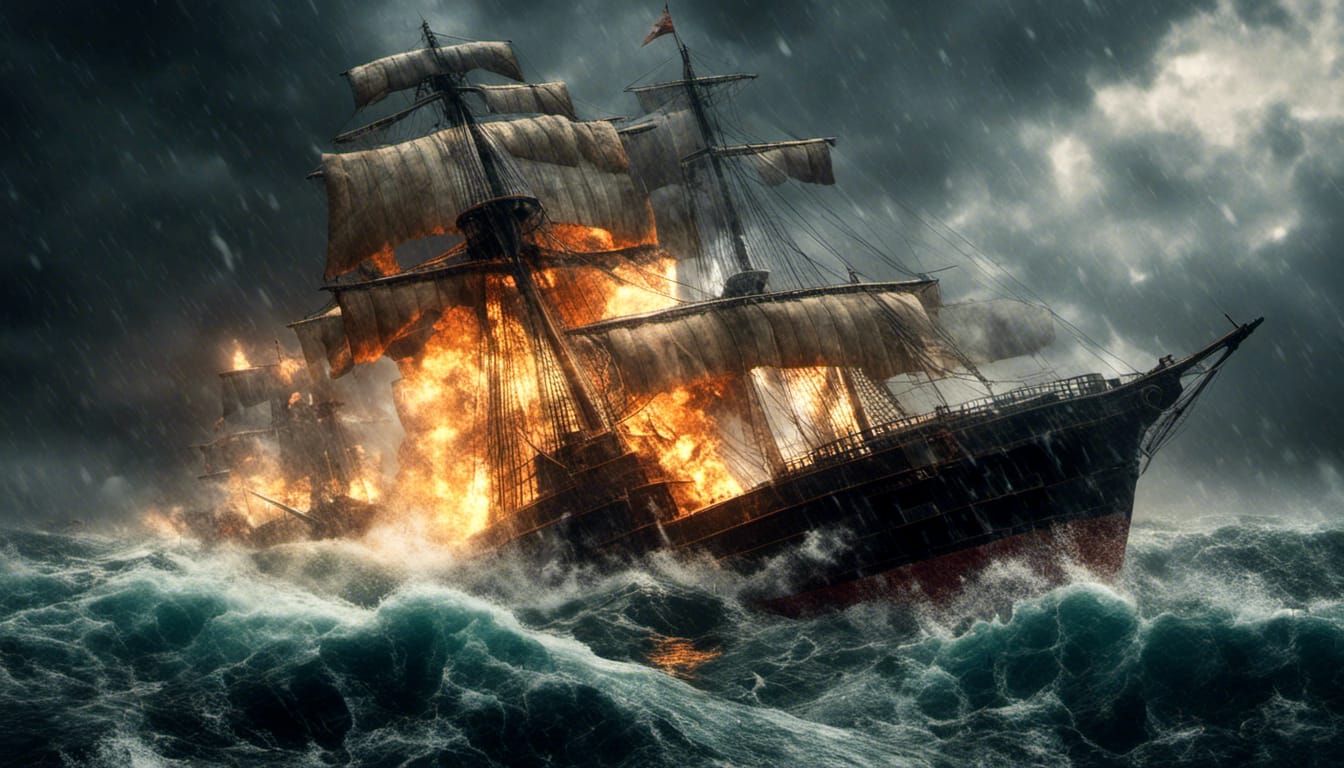The Storm II  by @OlCatLady
