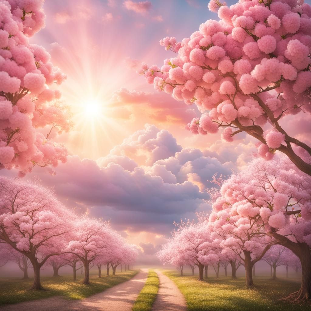Cherry Blossom Path