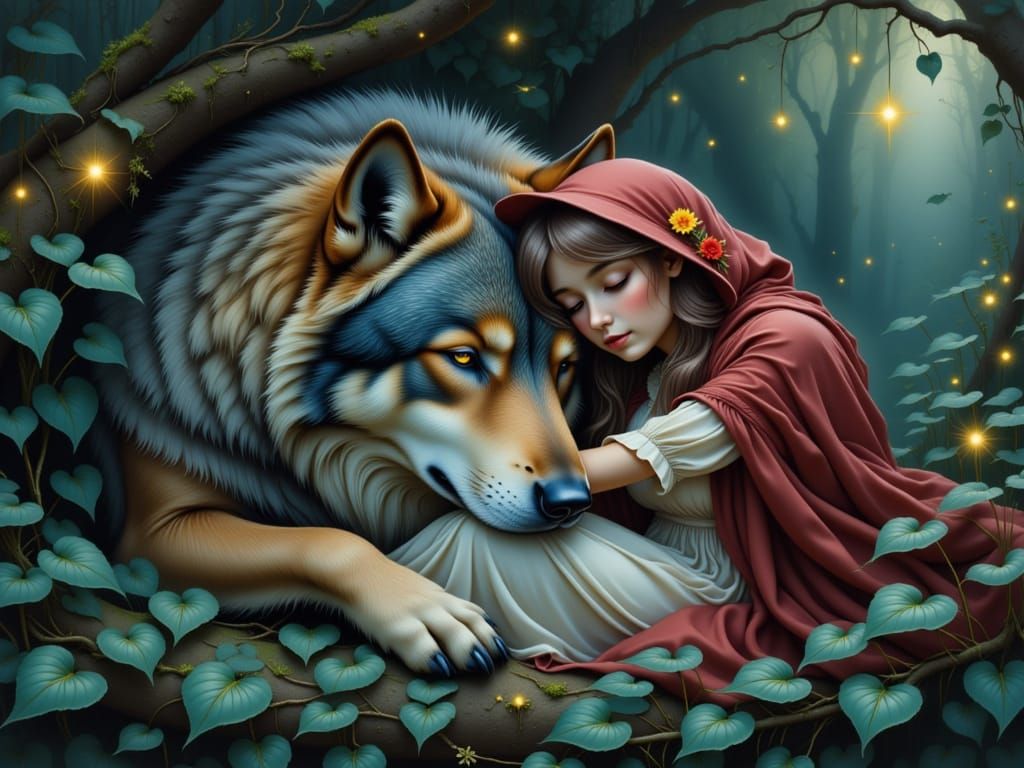 Little Red  by @Shywolf