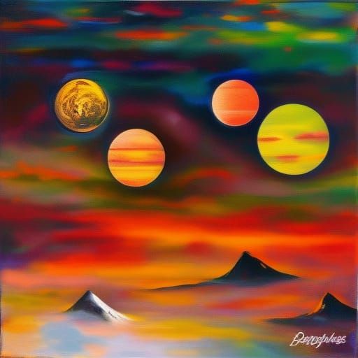 The Planets - expressionism