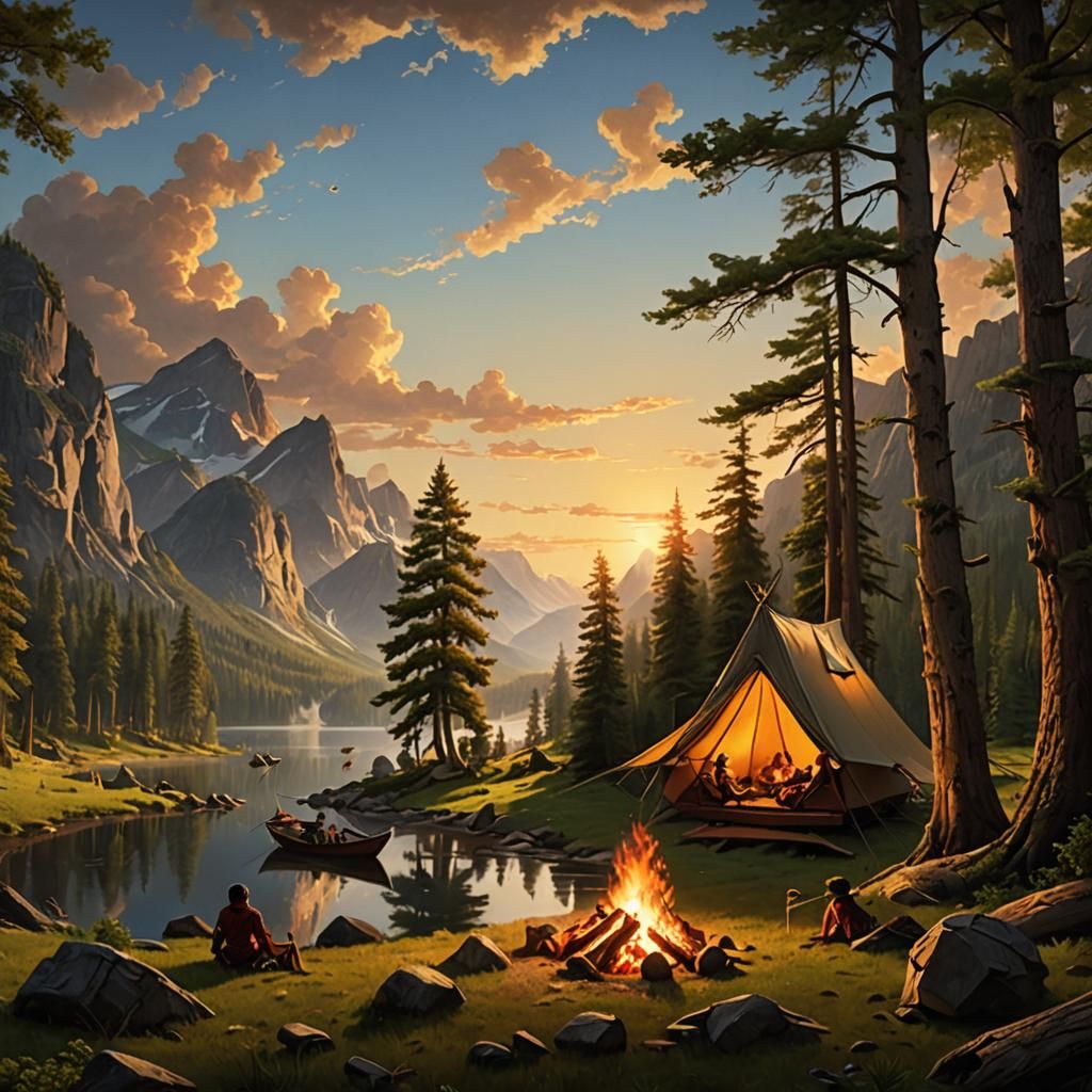 The great outdoors 🏕️🏞️  by @xtough 