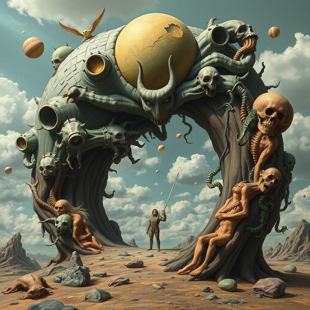 Surreal Art
  by @Heleanna