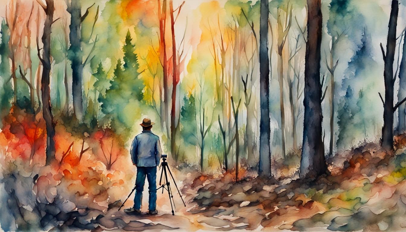 The Photographer in Fall.
