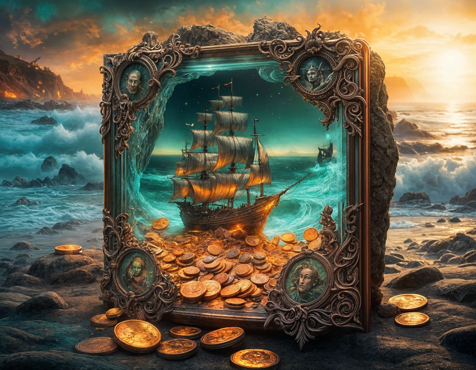 Shipping in Glass  by @Noid Zartz