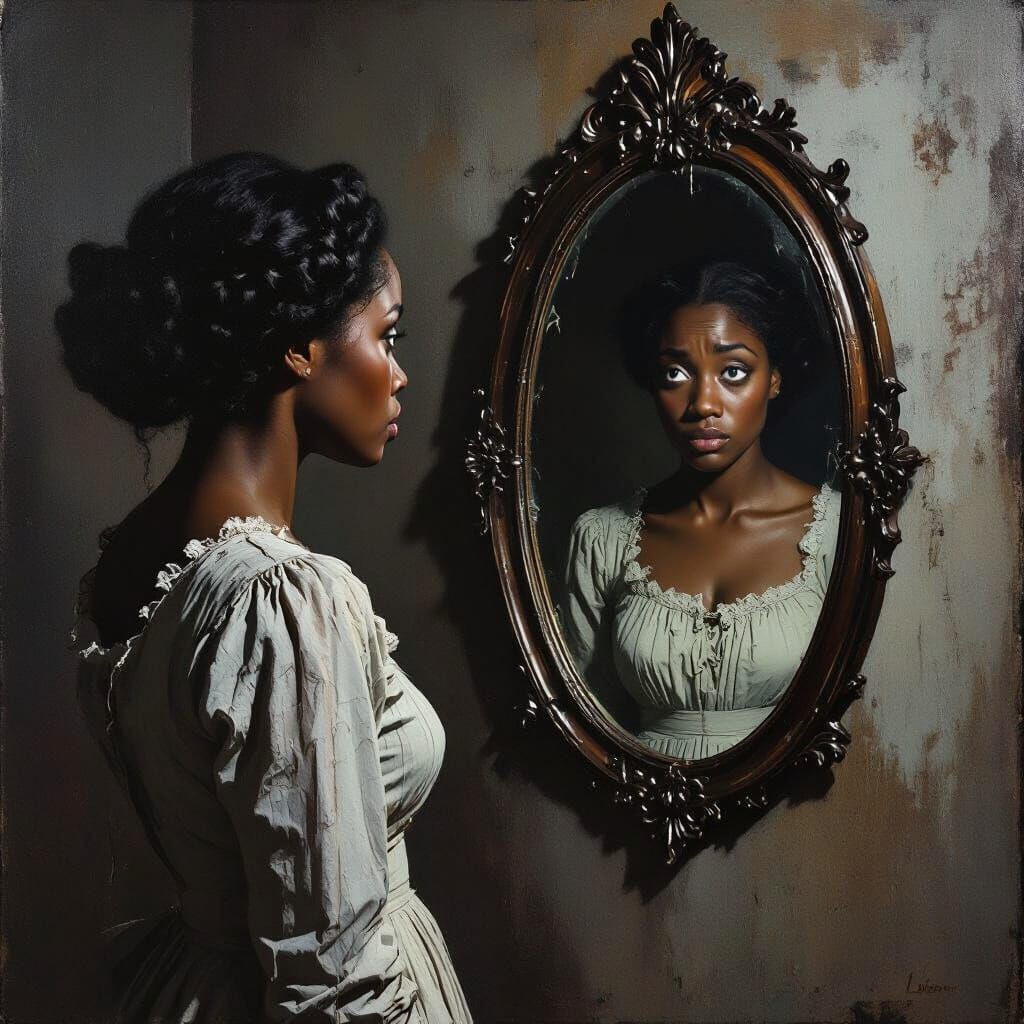  image  of a African American woman One morning I looked in the mirror and didn’t recognize myself. I was alive, but I wasn’t living. Depres...